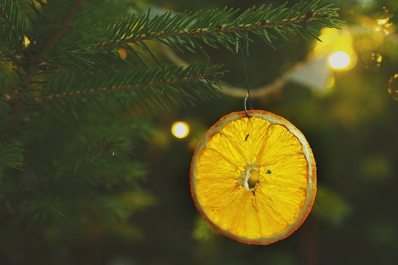 pomarańcze suszone w piekarniku